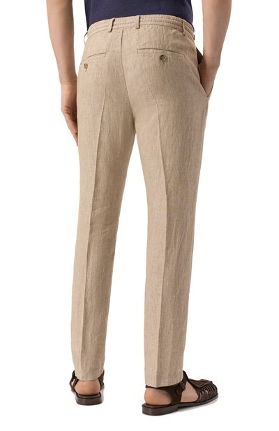 Льняные брюки PAUL&SHARK, арт. 25414041, фото 4