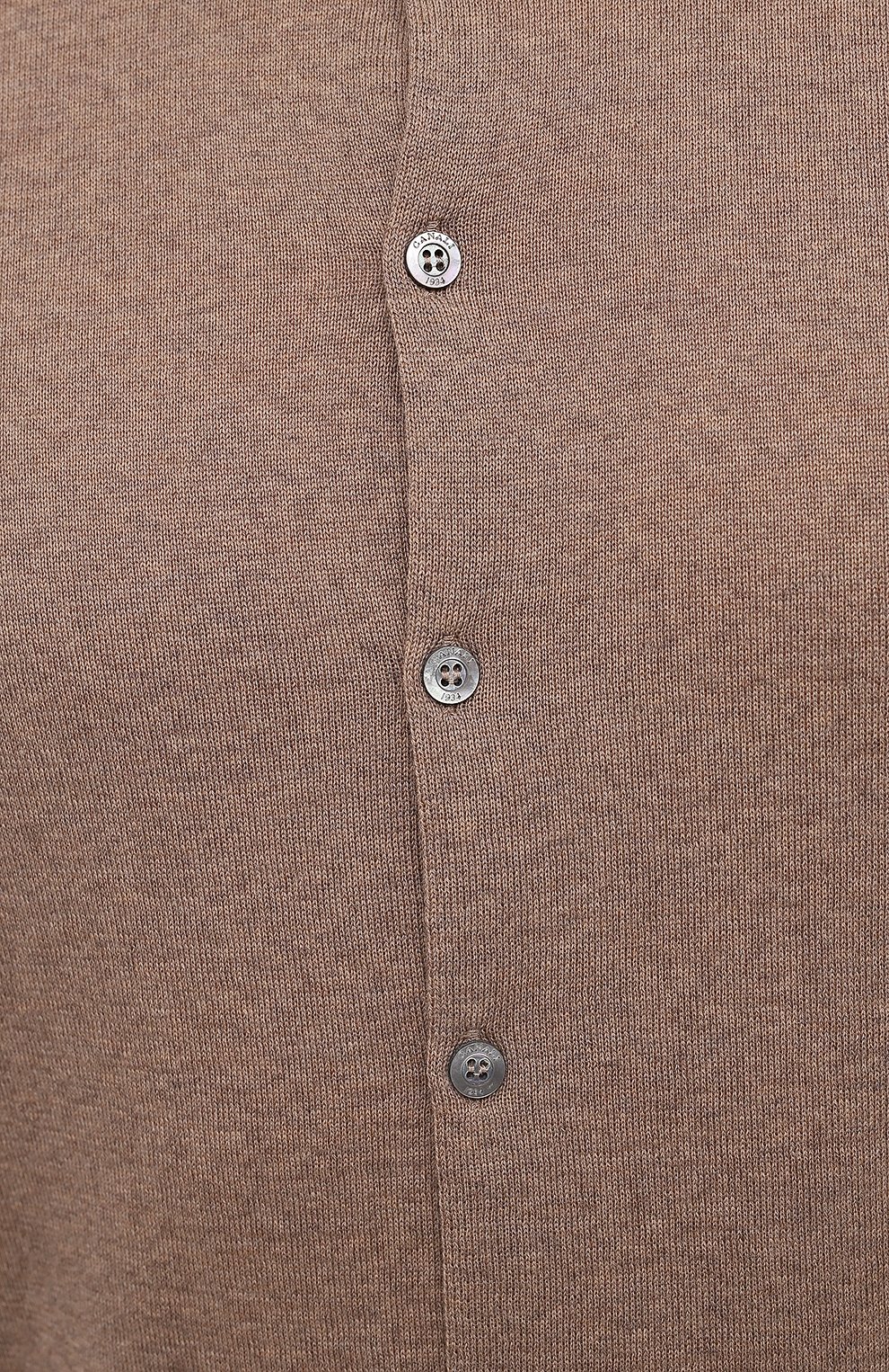 Шерстяная рубашка CANALI бежевого цвета по цене 28800 руб., арт. C0761/MK00077, фото 5 Шерстяная рубашка CANALI, арт. C0761/MK00077, фото 5