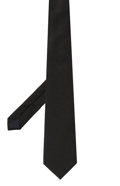 Шелковый галстук CORNELIANI черного цвета по цене 20750 руб., арт. 94U302-9420300, фото 3 Шелковый галстук CORNELIANI, арт. 94U302-9420300, фото 3