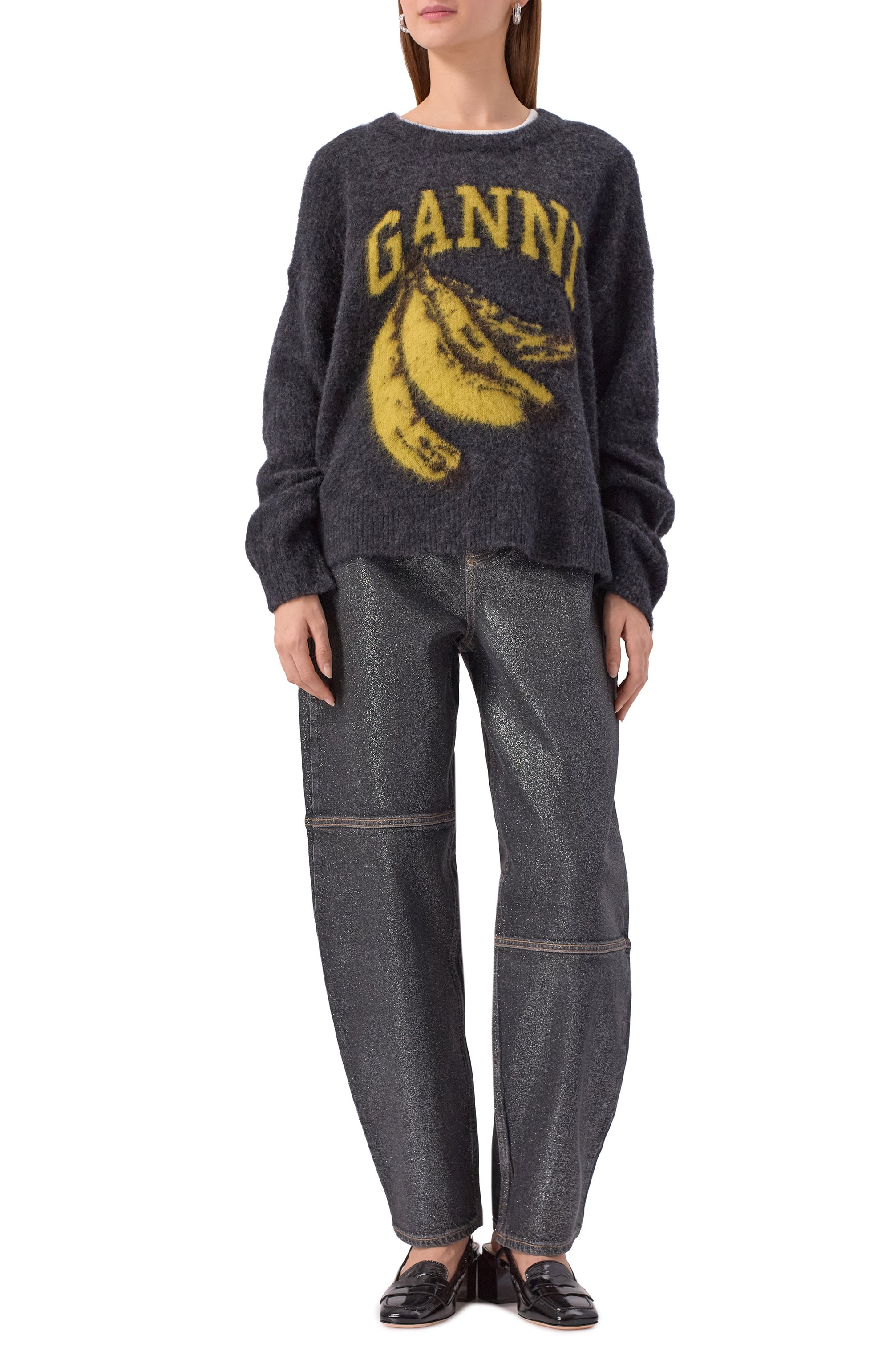 Джинсы GANNI, арт. J1803, фото 2