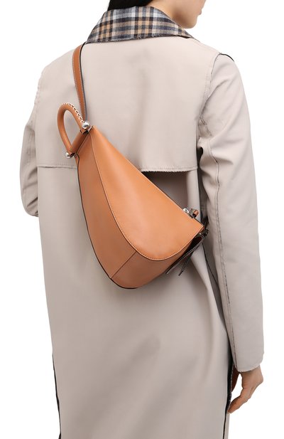 Сумка wedge JW ANDERSON коричневого цвета по цене 95650 руб., арт. HB0242 LA0019, фото 2 Сумка wedge JW ANDERSON, арт. HB0242 LA0019, фото 2