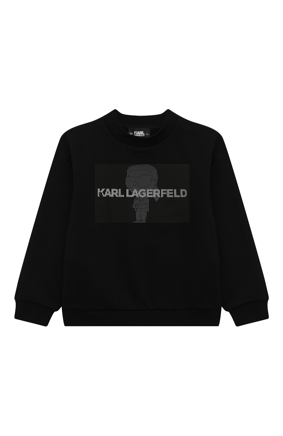 Хлопковый свитшот KARL LAGERFELD KIDS, арт. Z30242, фото 1