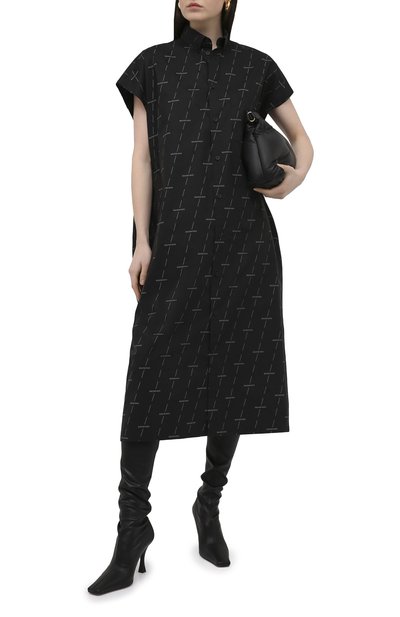 Хлопковое платье BALENCIAGA, арт. 576677/TJLF3, фото 2