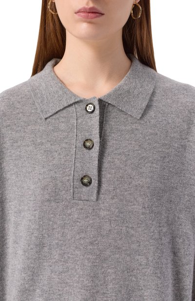 Поло из шерсти и кашемира ALLUDE, �арт. 255/17653, фото 5