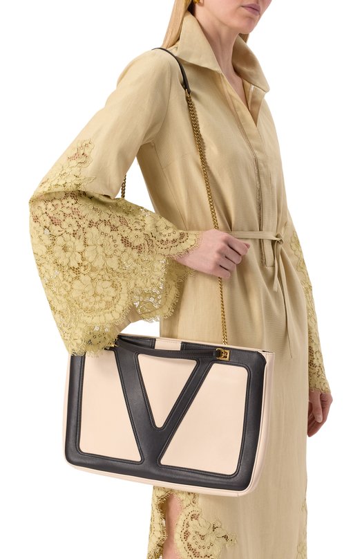 Сумка Viva Superstar medium Valentino 6W2B0R13/PTJ Кремовый  6W2B0R13/PTJ Фото 2