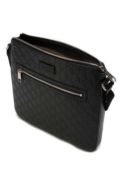 Кожаная сумка-планшет GUCCI, арт. 406408/CWCBN, фото 4