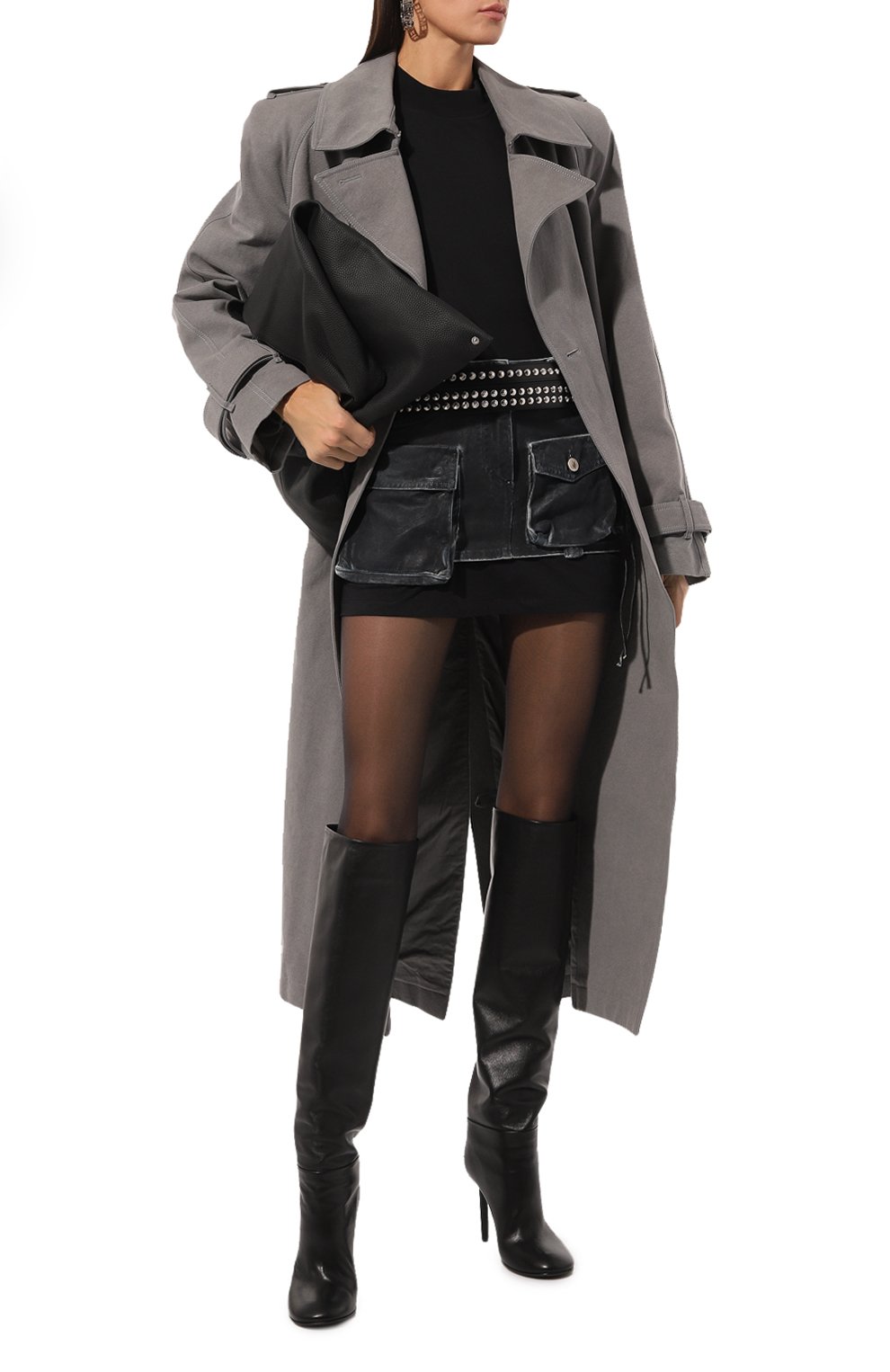 Хлопковая футболка THE ATTICO, арт. 250WCT00173/JJJ025AA, фото 2