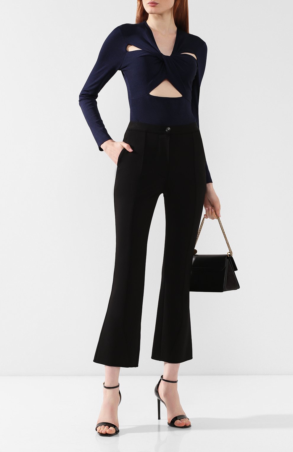 Расклешенные брюки GIVENCHY, арт. BW50DG4Z4U, фото 2