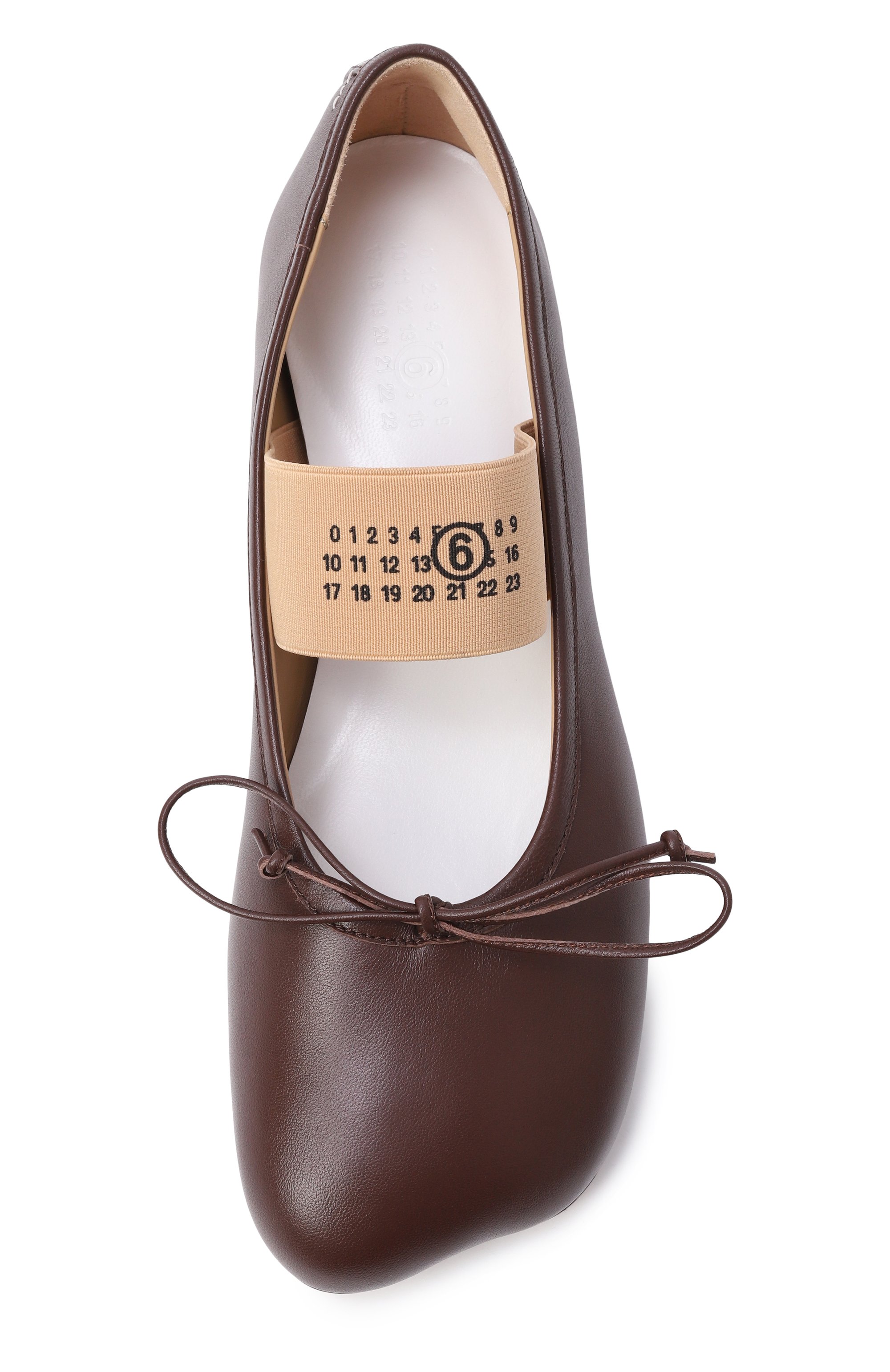 Кожаные балетки anatomic MM6, арт. S59WZ0099/P3628, фото 6