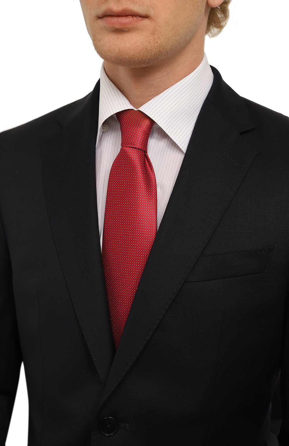 Шелковый галстук STEFANO RICCI, арт. CX/49011, фото 2