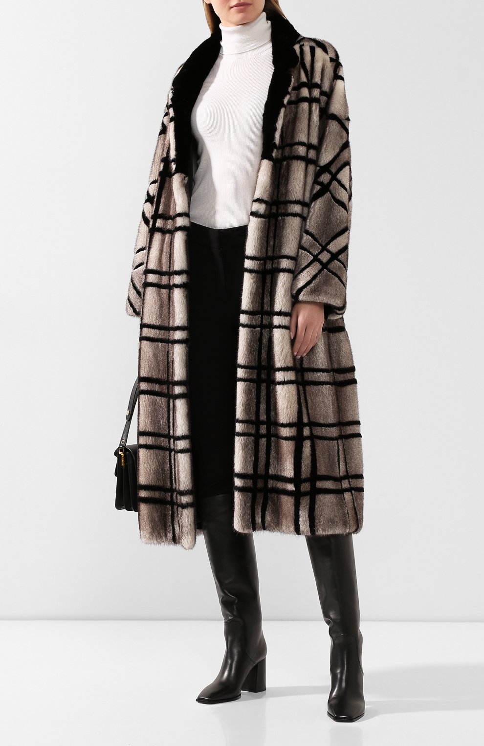 Шуба из меха норки COLOR TEMPERATURE, арт. fw18ct4, фото 2