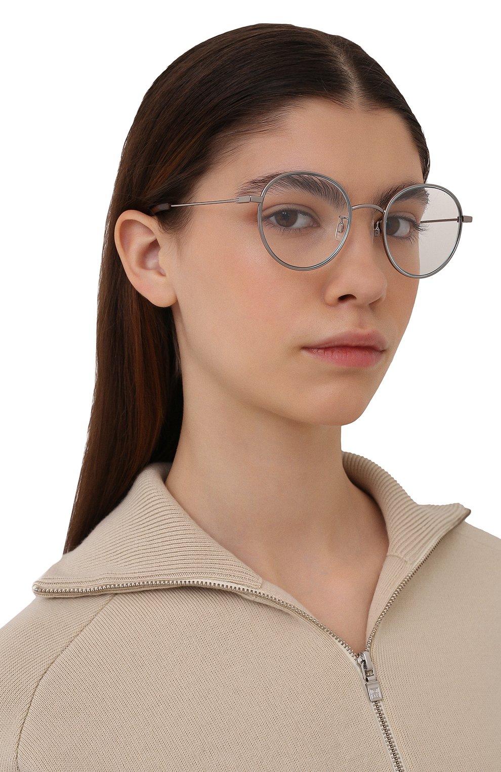 Оправа MCQ серого цвета по цене 13600 руб., арт. MQ0316 002, фото 2 Оправа MCQ, арт. MQ0316 002, фото 2