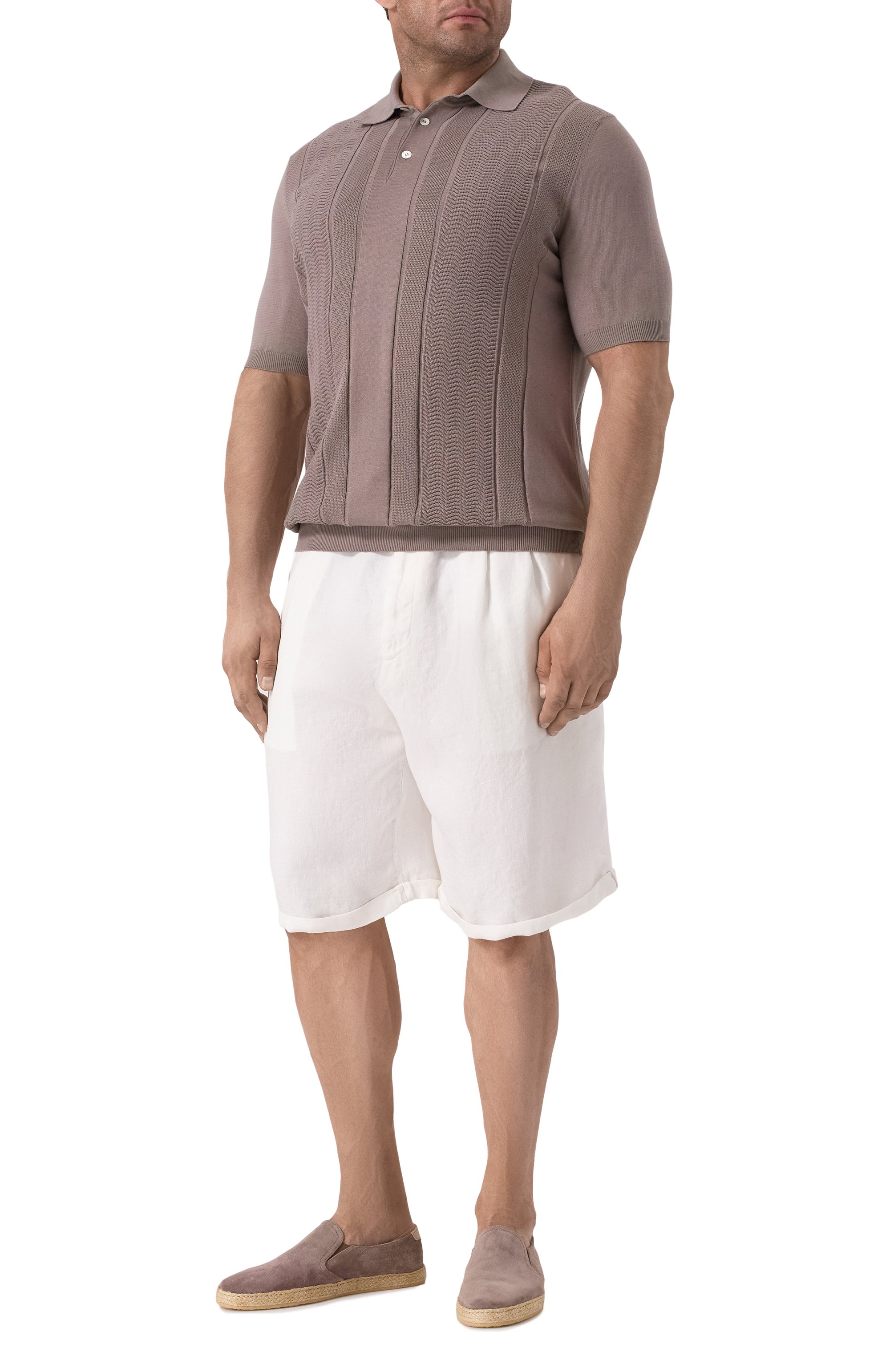 Хлопковое поло BRUNELLO CUCINELLI, арт. M29203305, фото 2