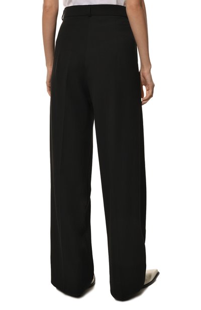 Брюки YULIAWAVE черного цвета по цене 25000 руб., арт. FW192034-1, фото 4 Брюки YULIAWAVE, арт. FW192034-1, фото 4