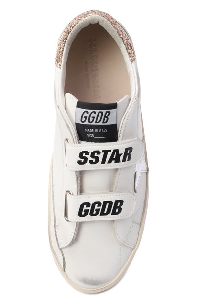 Кожаные кеды old school GOLDEN GOOSE DELUXE BRAND, арт. GTF00177.F008041, фото 4