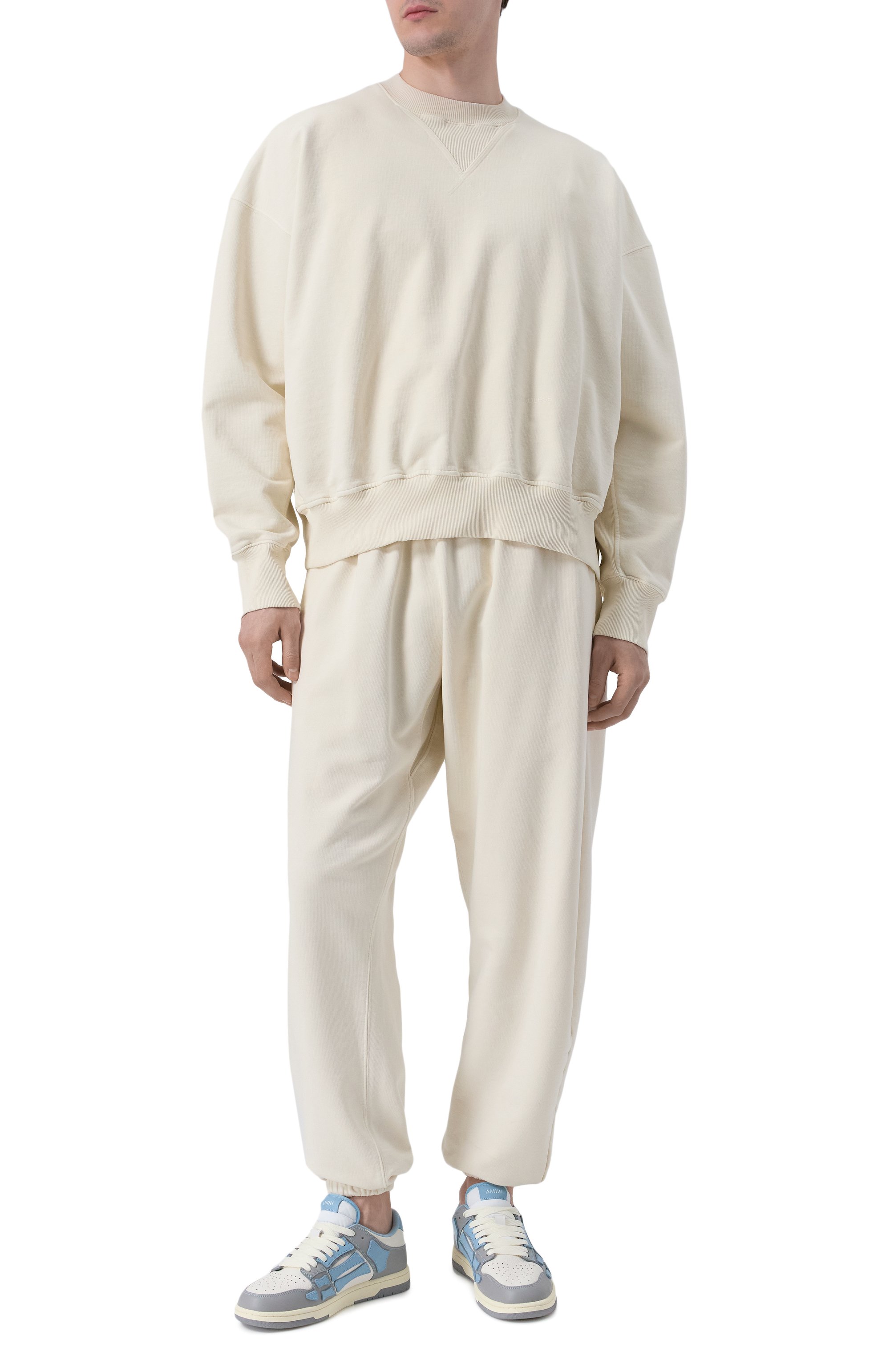 Кожаные кеды varsity skel top AMIRI, арт. AMF0SR1077, фото 2