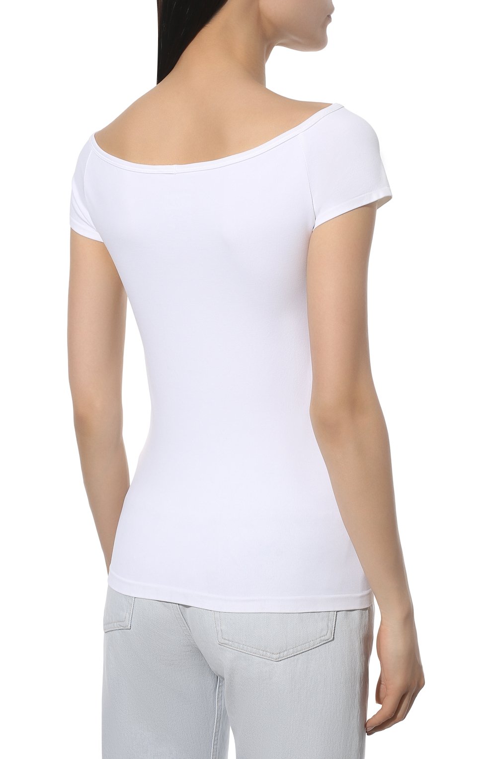 Топ HELMUT LANG белого цвета по цене 17150 руб., арт. J04HW522, фото 4 Топ HELMUT LANG, арт. J04HW522, фото 4