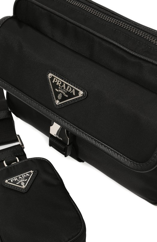 Текстильная сумка Prada 2VH133-2DMH-F0002-WMP Чёрный  2VH133-2DMH-F0002-WMP Фото 3