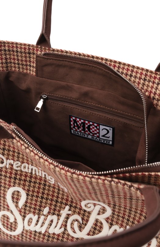 Сумка Vanity MC2 Saint Barth VANI043-00282I/VANITY W00L Коричневый  VANI043-00282I/VANITY W00L Фото 5