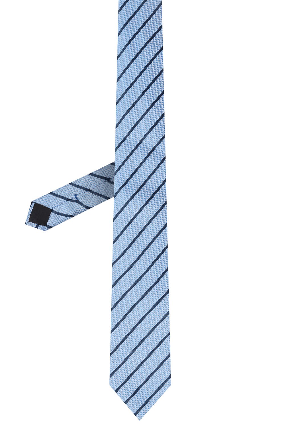 Шелковый галстук BROUBACK голубого цвета по цене 6795 руб., арт. TIE 8CM/SS24, фото 3 Шелковый галстук BROUBACK, арт. TIE 8CM/SS24, фото 3