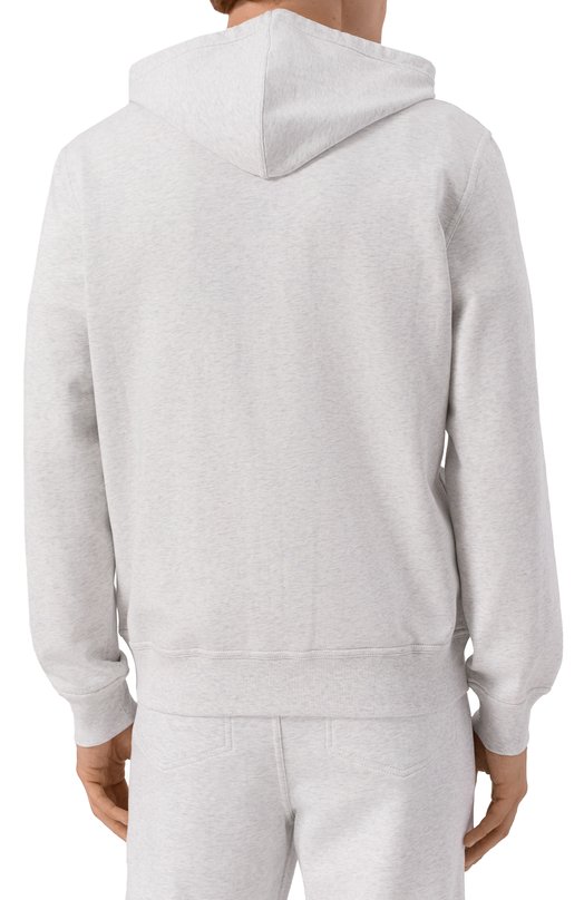 Хлопковая толстовка Brunello Cucinelli MW8639069G Серый  MW8639069G Фото 4