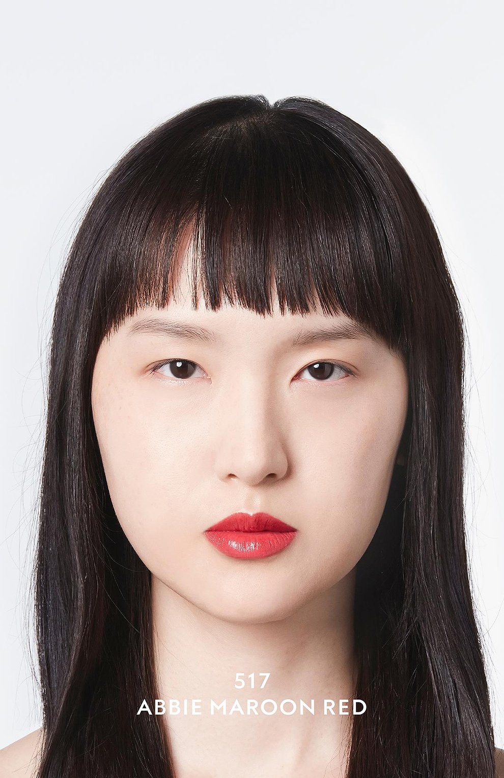 Губная помада rouge de beauté brillant, 517 abbie maroon red GUCCI, арт. 3614228844819, фото 5