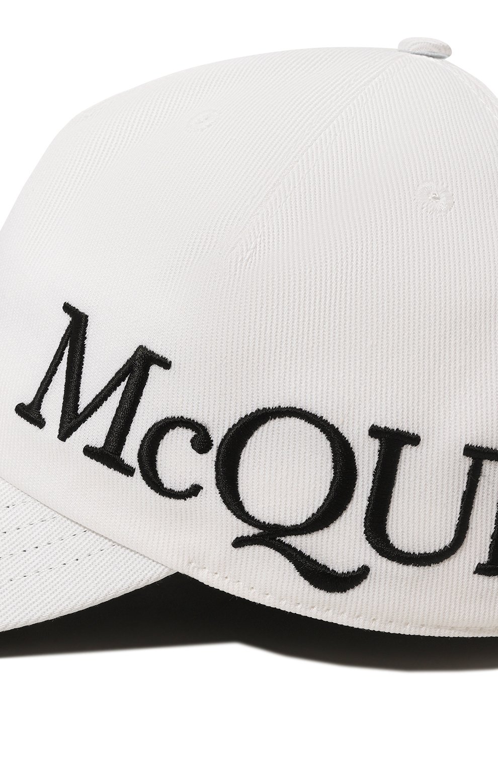 Хлопковая бейсболка ALEXANDER MCQUEEN, арт. 632896/4105Q, фото 4
