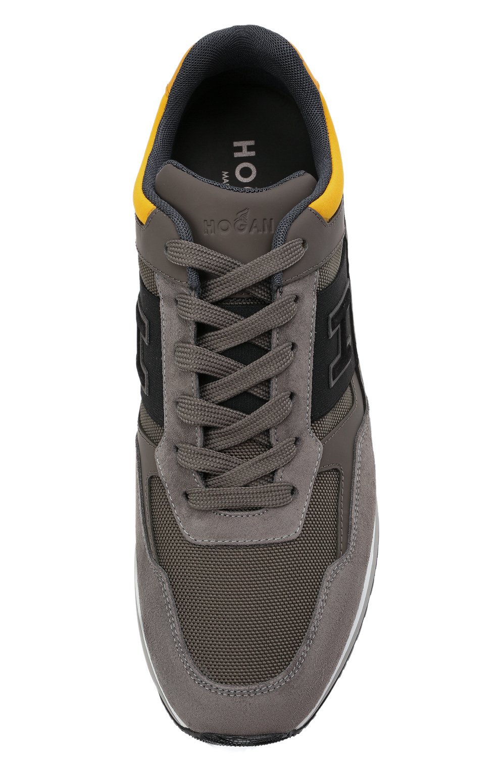 Комбинированные кроссовки HOGAN, арт. HXM3210K790QCG, фото 5
