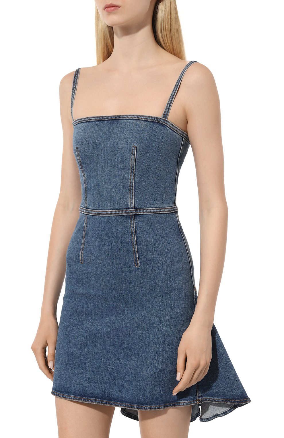 Джинсовое платье ALEXANDER MCQUEEN, арт. 757459, фото 3