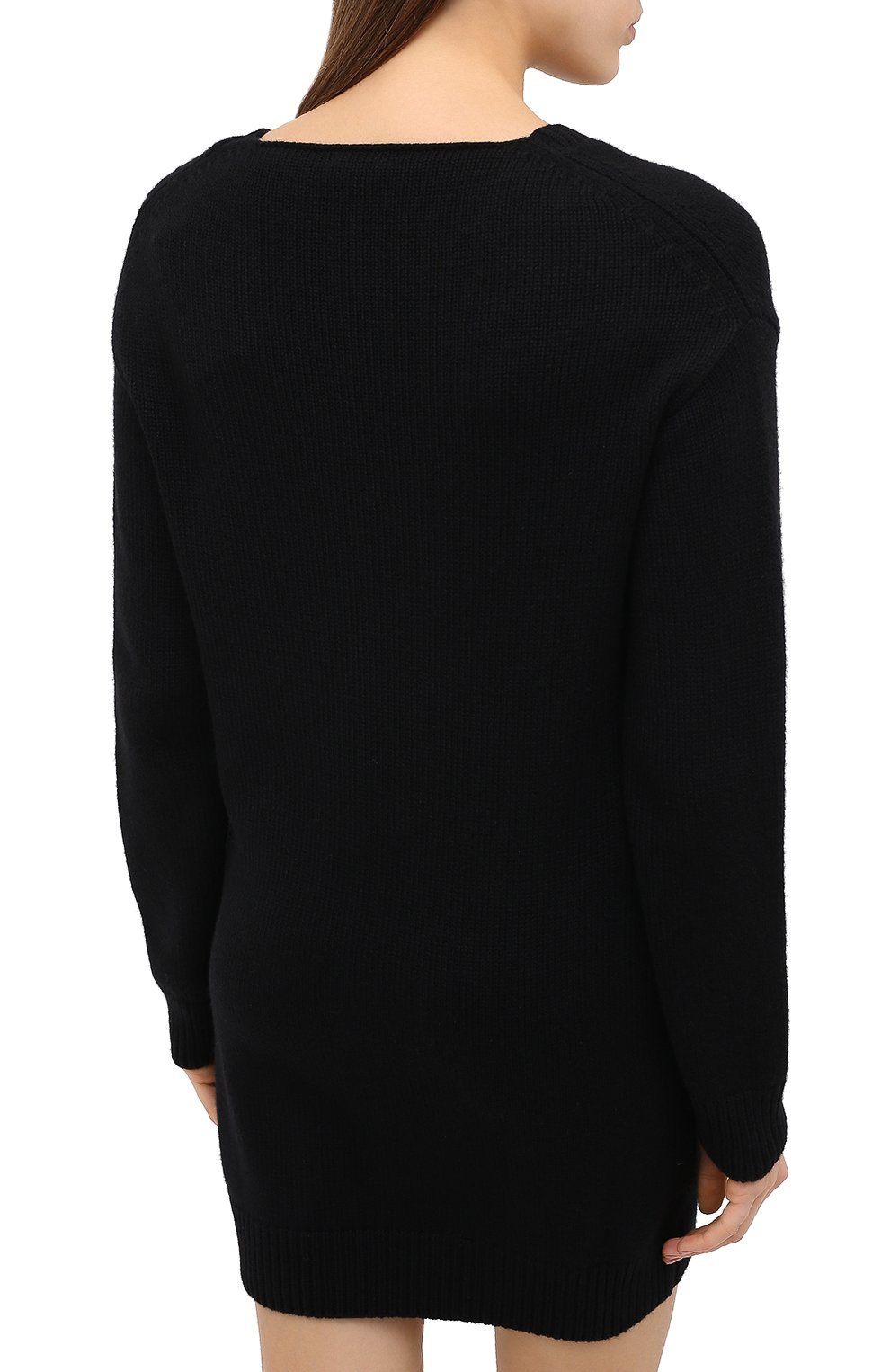 Кашемировое платье SAINT LAURENT, арт. 637299/YALJ2, фото 4