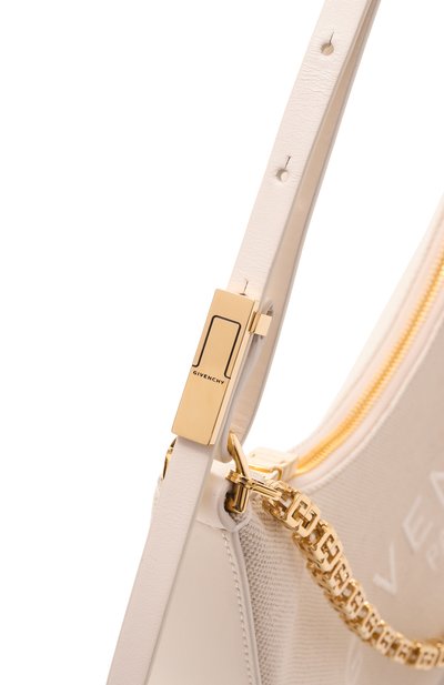 Сумка moon cut small GIVENCHY кремового цвета по цене 175500 руб., арт. BB50LGB1UA, фото 3 Сумка moon cut small GIVENCHY, арт. BB50LGB1UA, фото 3