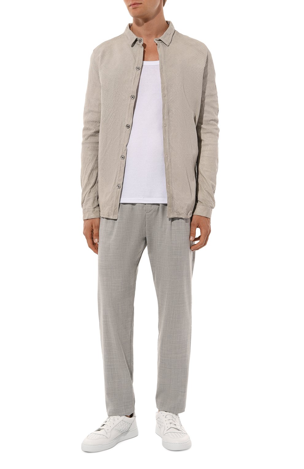 Кожаная рубашка GIORGIO BRATO, арт. GU24S1002, фото 2