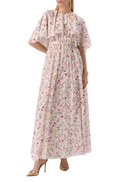 Шелковое платье GIAMBATTISTA VALLI, арт. 25SSPVCL5153-39PRI, фото 3