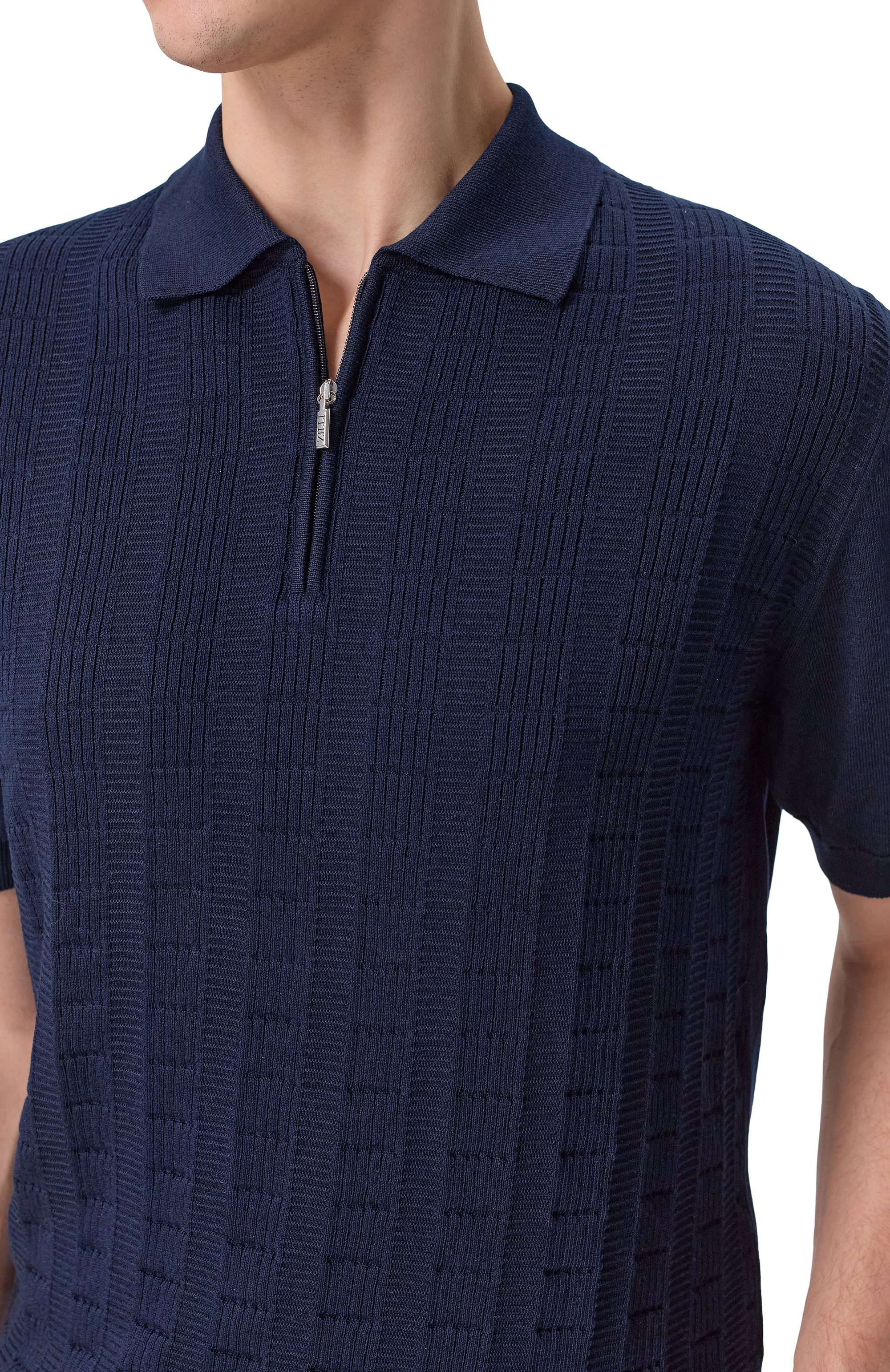 Поло из хлопка и шелка ZILLI, арт. KZP002M0142VLAP00, фото 5