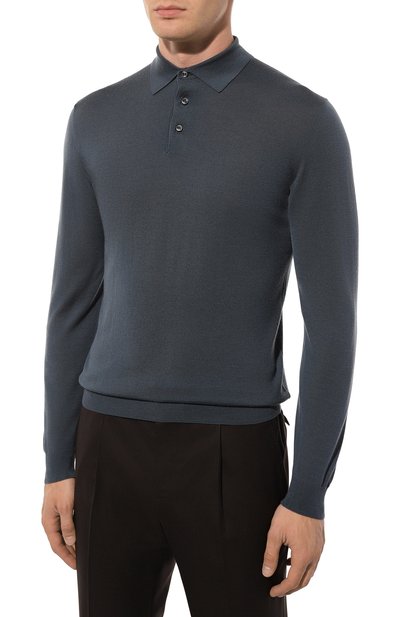 Шерстяное поло FEDELI, арт. 7UI07129, фото 3