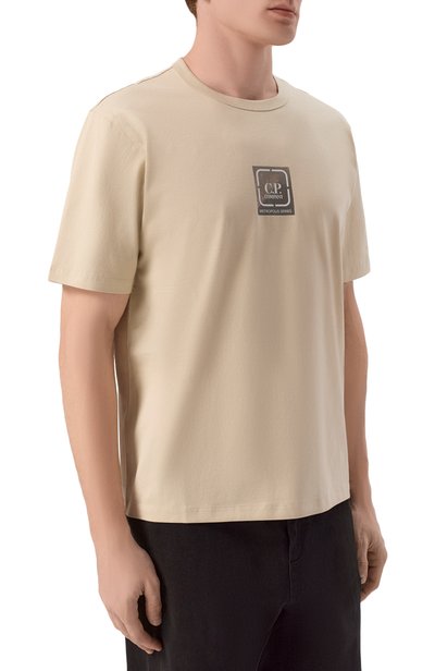Хлопковая футболка C.P. COMPANY, арт. 21CLTS052A/006370W, фото 3