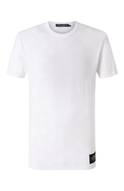 Мужская хлопковая футболка DOLCE & GABBANA, арт. G8PT1T/G7NWE