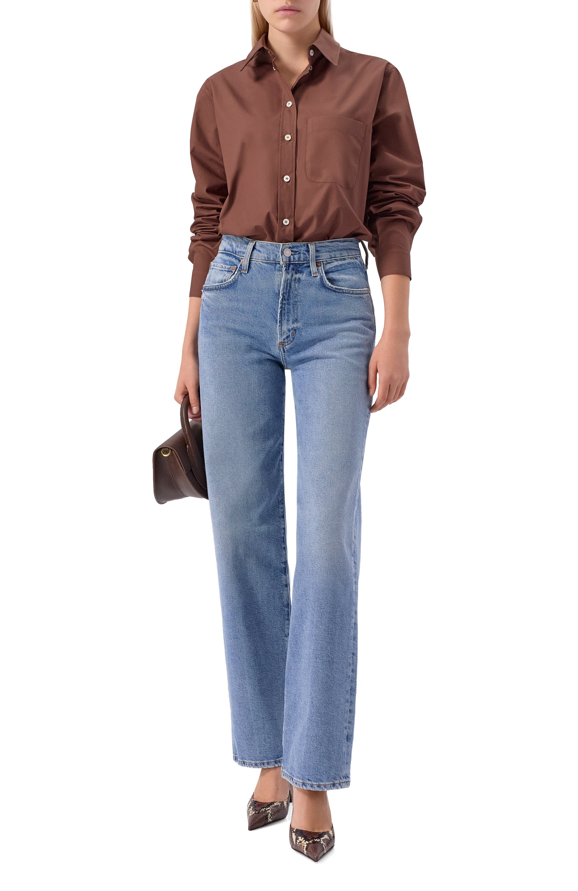 Хлопковая рубашка NOBLE&BRULEE, арт. NB002NB/140725/24, фото 2