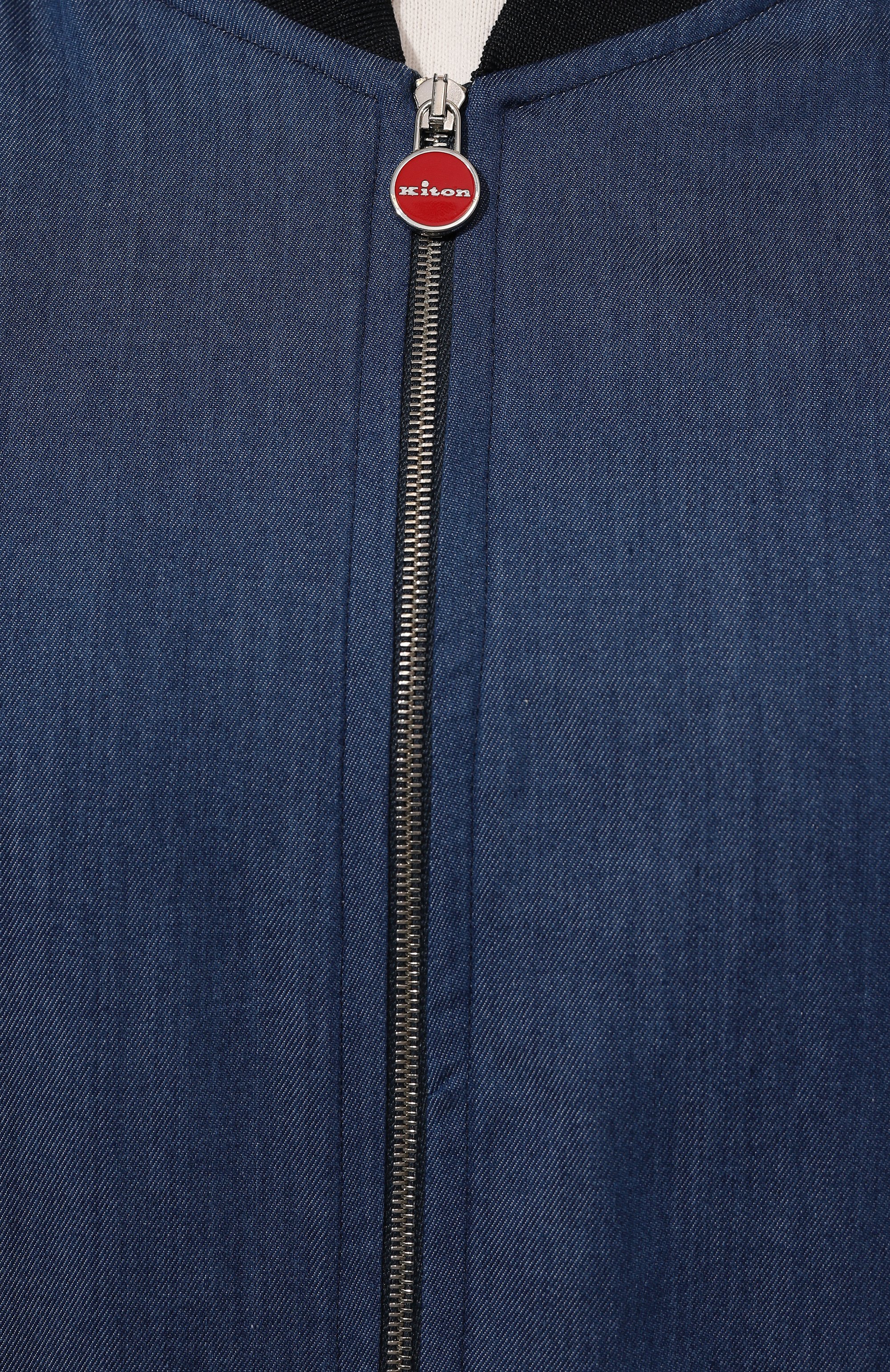 Хлопковый бомбер KITON, арт. UG0001H08857, фото 5