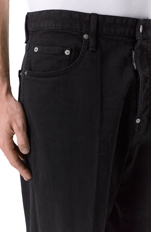 Джинсы Baggy Dsquared2 S74LB1909/S39781 Чёрный  S74LB1909/S39781 Фото 5