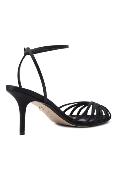 Текстильные босоножки blake 75 ALEVI MILANO, арт. L26SC006.N.0222997/SATIN, фото 5