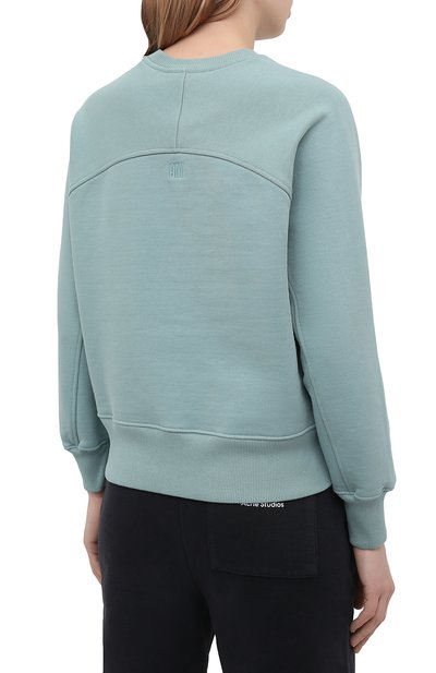 Хлопковый свитшот AMI, арт. E21FJ028.747, фото 4