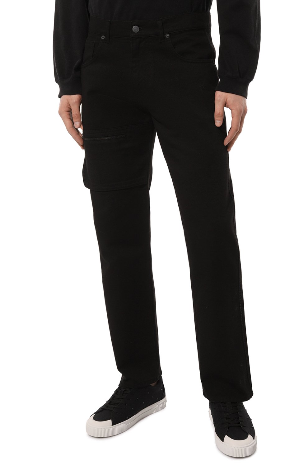 Хлопковые брюки MOSCHINO, арт. J0366/7020, фото 3