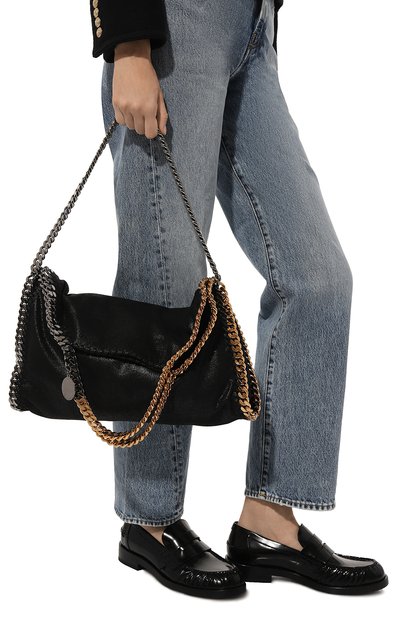 Сумка falabella STELLA MCCARTNEY черного цвета по цене 156500 руб., арт. 234387/W9132, фото 2 Сумка falabella STELLA MCCARTNEY, арт. 234387/W9132, фото 2