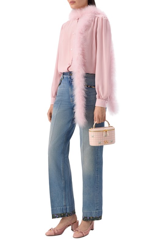 Сумка Vlogo Valentino 8W2P0AX8/JVH Розовый  8W2P0AX8/JVH Фото 3