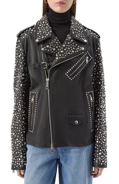 Кожаная куртка DOLCE & GABBANA, арт. F9N00L/HULEQ, фото 3