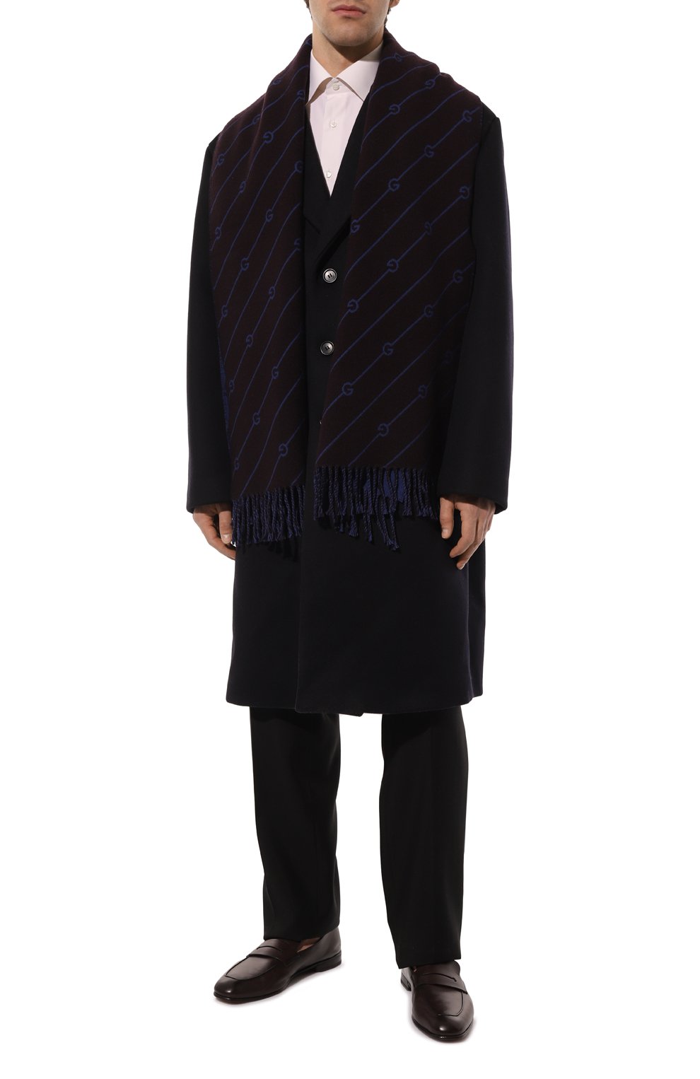 Шерстяной шарф GUCCI, арт. 674245 4G131, фото 2