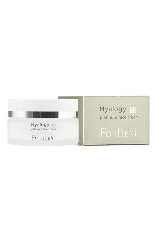 фото Крем платиновый для лица hyalogy platinum face cream (50g) forlle'd