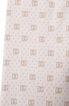 Детские хлопковые джоггеры DOLCE & GABBANA светло-бежевого цвета, арт. L1JPKE/FJ7EA | Фото 3 (Материал сплава: Проставлено; Нос: Не проставлено; Кросс-КТ НВ: Джоггеры; Материал внешний: Хлопок; Ростовка одежда: 3 мес | 62 см, 12 мес | 80 см, 6 мес | 68 см, 18 мес | 86 см, 9 мес | 74 см, 24 мес | 92 см)