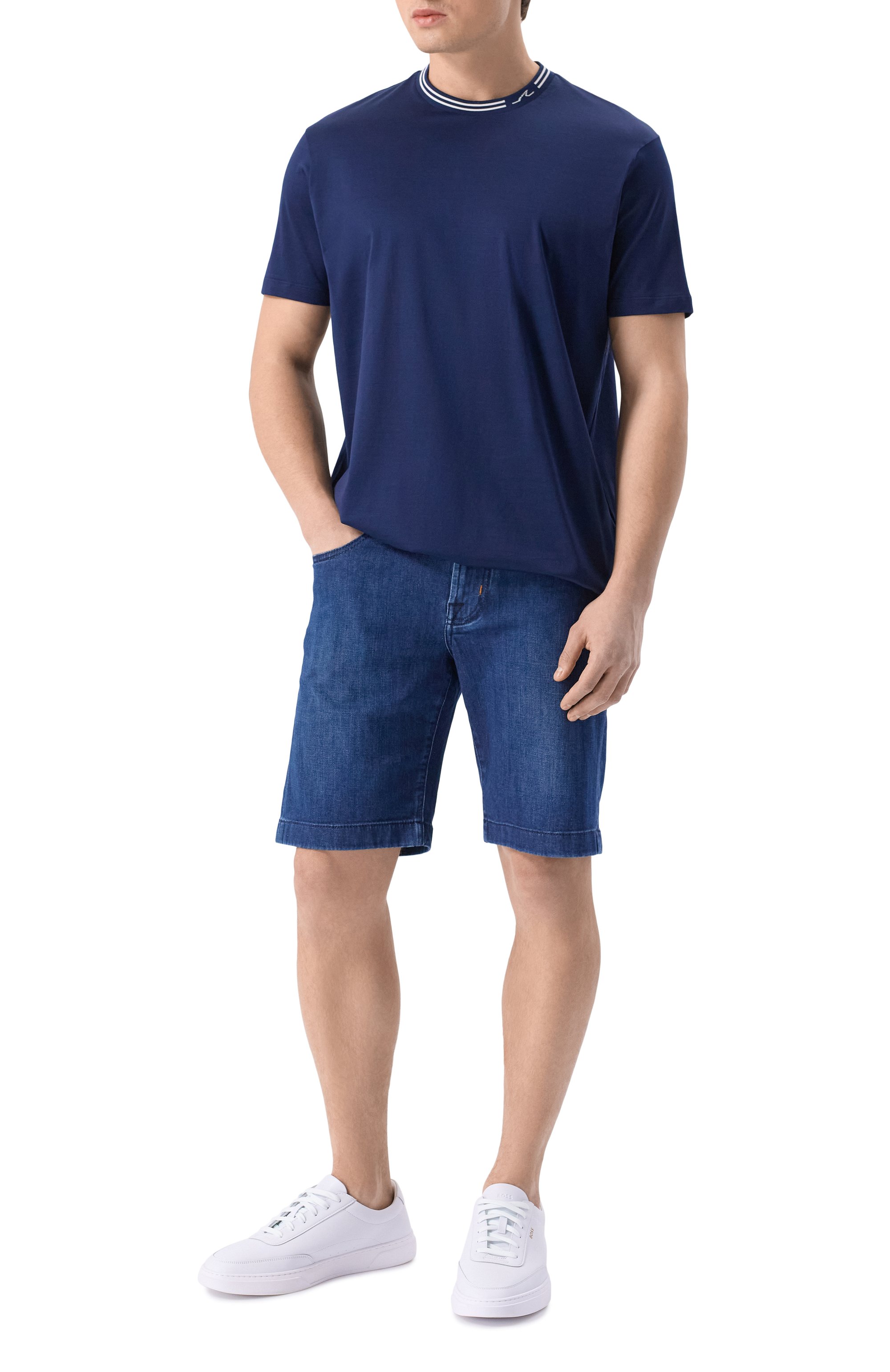 Хлопковая футболка PAUL&SHARK, арт. 25411045, фото 2